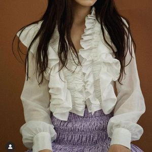 Aeie Ruffled blouse
